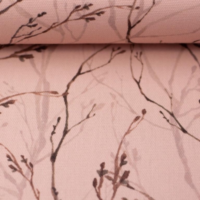 Canvas | BARISA Zweige Äste | Rosa